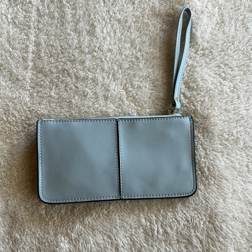 Belfen Light Blue Clutch Purse